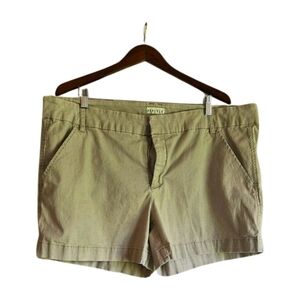 Ava & Viv Women's Plus Tan Khaki Cargo Shorts 24W